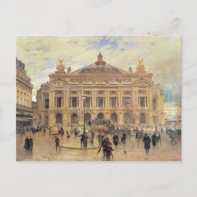 L'Opera, Paris Vykort (Framsida)