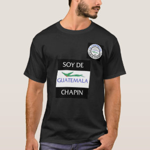 Lopez El Chapincito Soy De Guatemala Chapin Black T Shirt