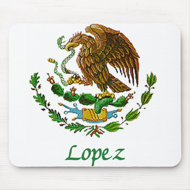 Lopez förseglar den mexicanska medborgare musmatta (Framsidan)