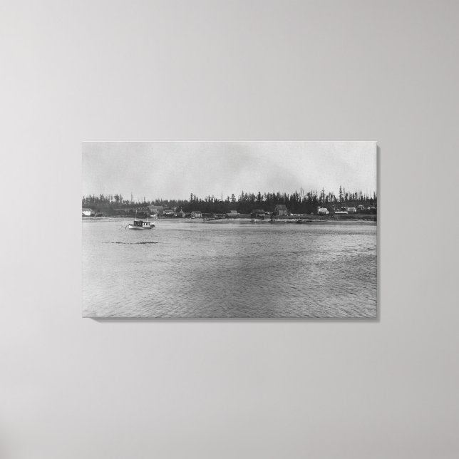 Lopez Island, WA - San Juan Canvastryck (Framsida)