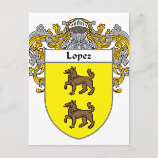 Lopez Jackande av Arm (Mantled) Vykort