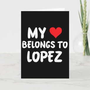 Lopez - Mitt hjärta tillhör Lopez - Kärlek  Kort