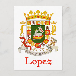 Lopez skyddar av Puerto Rico Vykort