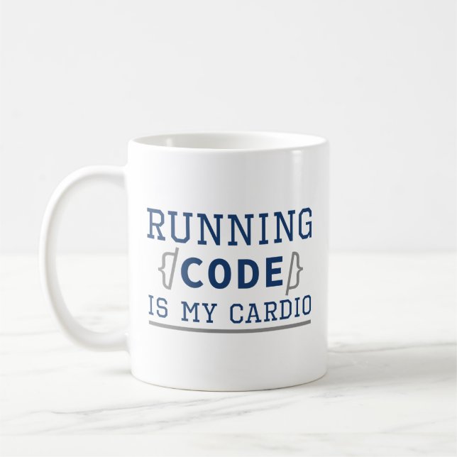 Löpkoden är min vagn kaffemugg (Vänster)