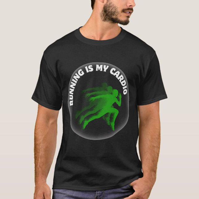Löpning är min kondition - RIMCDO01 T Shirt (Framsida)