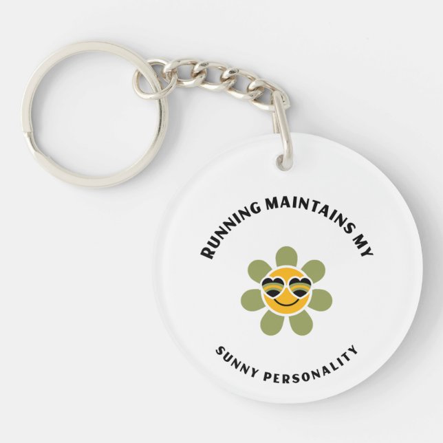 Löpning bevarar min soliga personlighet (Framsidan)
