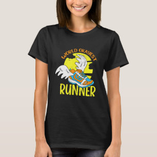 Löpning Löpare Maraton 42 km 3 T Shirt
