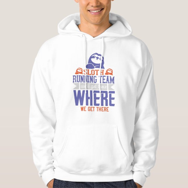 Löpning - Sengångare Löpteam Hoodie (Framsida)