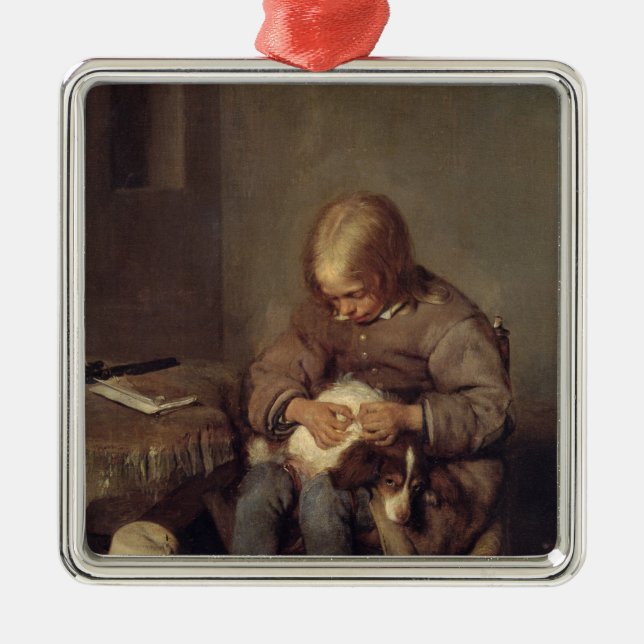 Loppa-Stopparen c.1655 Julgransprydnad Metall (Framsidan)