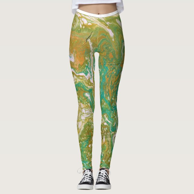 Loppet är igång 1 leggings (Framsida)