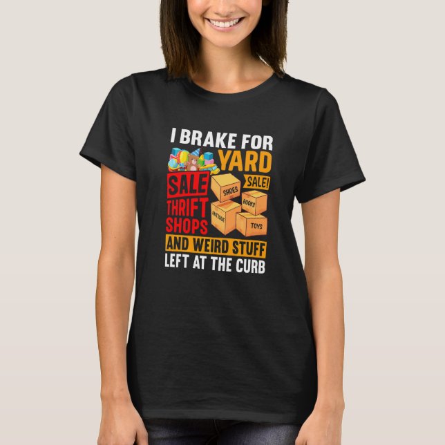 Loppmarknad 4 t shirt (Framsida)