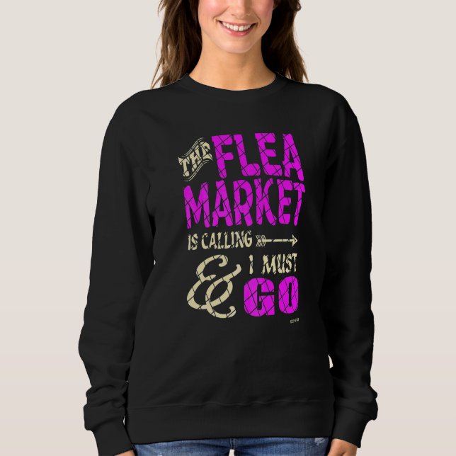 Loppmarknad Anropar T Shirt (Framsida)