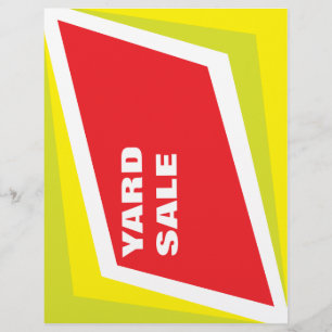 loppmarknad reklamblad