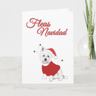 Loppor Navidad Helgkort