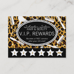 Löptid för leopard lojalitetskort