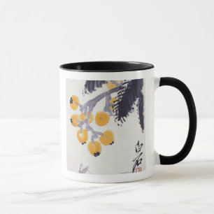 Loquats och en gräshoppa mugg