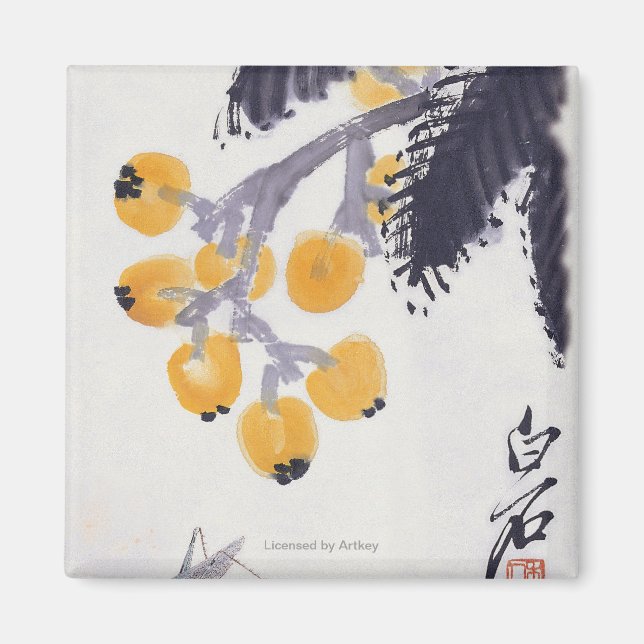 Loquats och Grashopper Magnet (Framsidan)