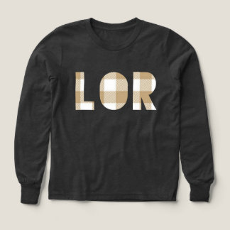 Lor Hmong-efternamn Pput Family Matching Shirt T