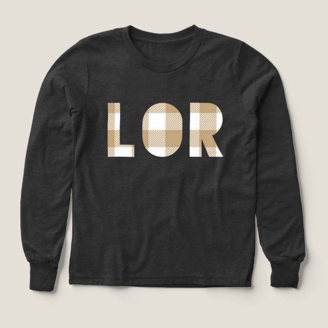 Lor Hmong-efternamn Pput Family Matching Shirt T Shirt (Design framsida)