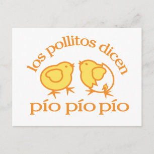 Lor pollitos dicen... vykort