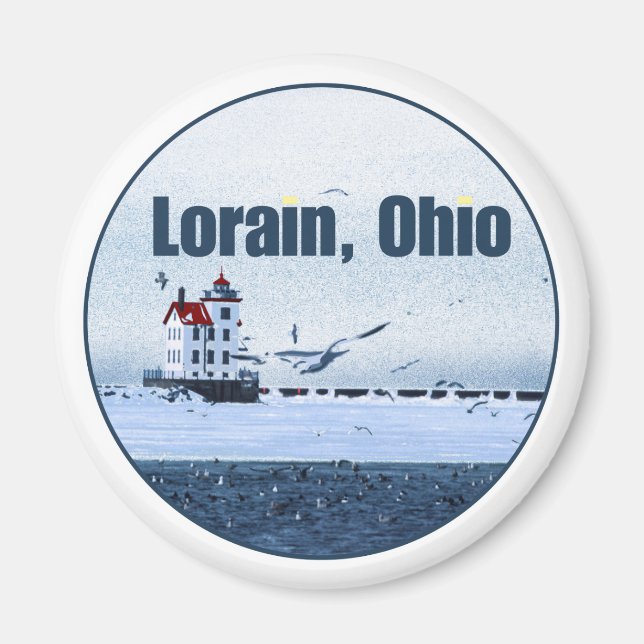 Lorain, Ohio Magnet (Framsidan)