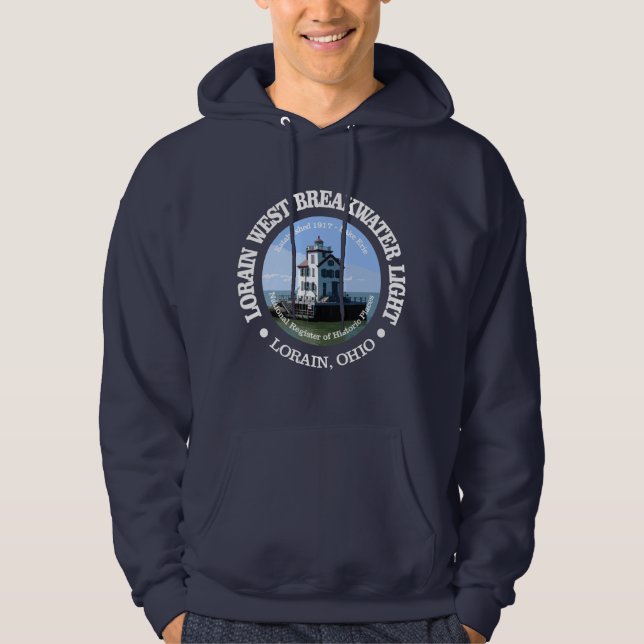 Lorain Väster Breakwater Light Hoodie (Framsida)