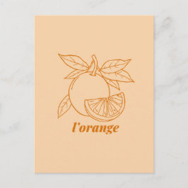 L'orange Helg Vykort