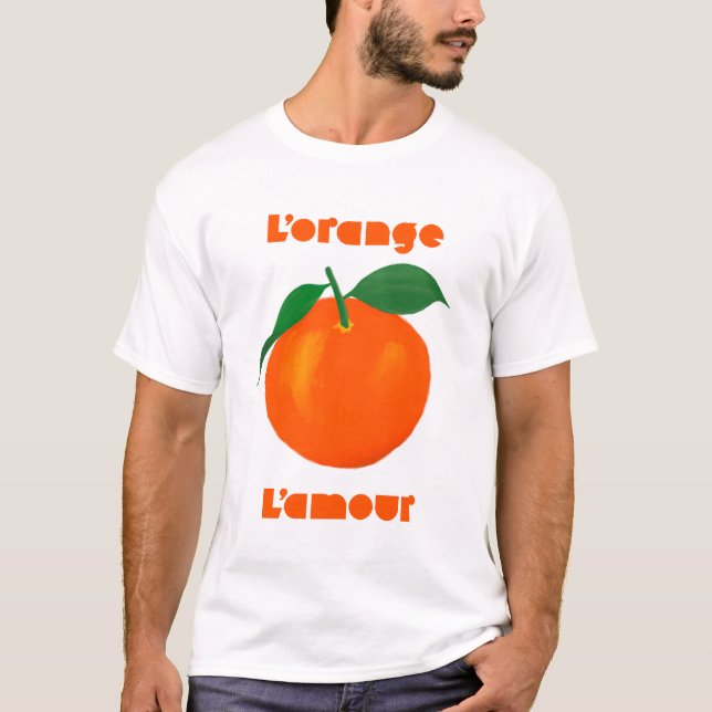 L'Orange L'kärlek T Shirt (Framsida)