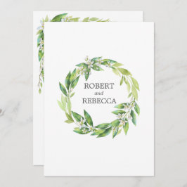 L'orangerie bröllopsinbjudan inbjudningar