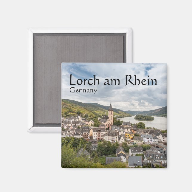 Lorch am Rhein Magnet (Front/Back)