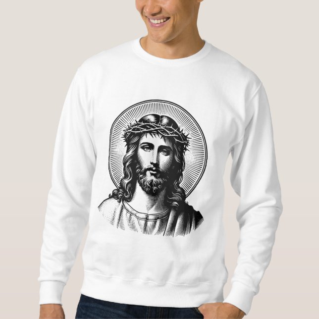 Lord Almighty Lång Ärmad Tröja (Framsida)