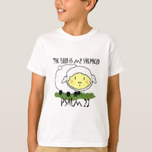 LORD är min herde Psalm 23 Spädbarn t-shirt- U Tröja