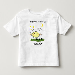 LORD är min herde Psalm 23 Spädbarnskjorta Tee