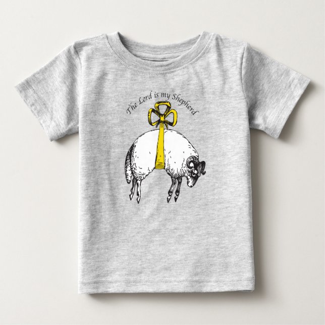 LORD är min herde Psalm 23 Tee (Framsida)