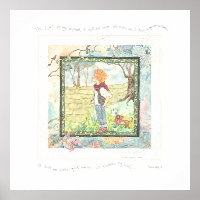 LORD är min herdepojke. Poster (Framsidan)