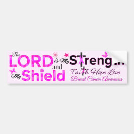 LORD är min styrka Bildekal