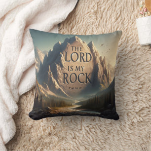 LORD ÄR MY STEN PSALM 18:2 KUDDE