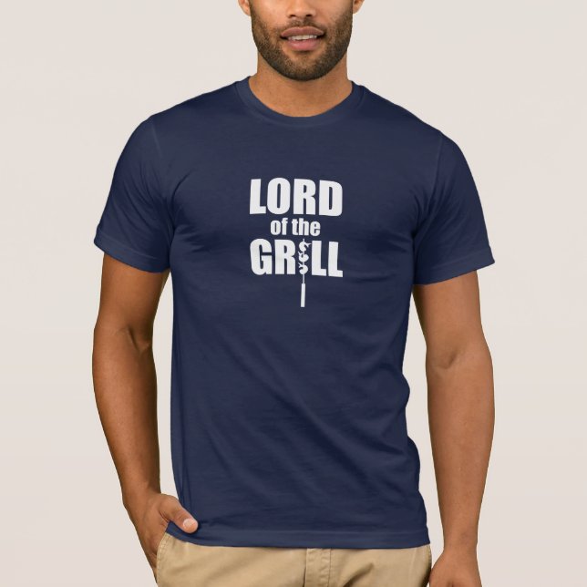 Lord av grilla t-shirt (Framsida)