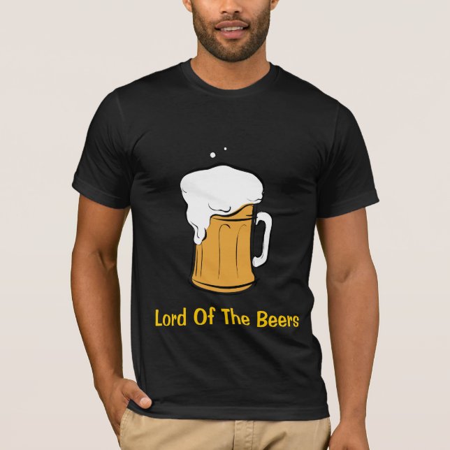 Lord Av Öl T-shirt (Framsida)