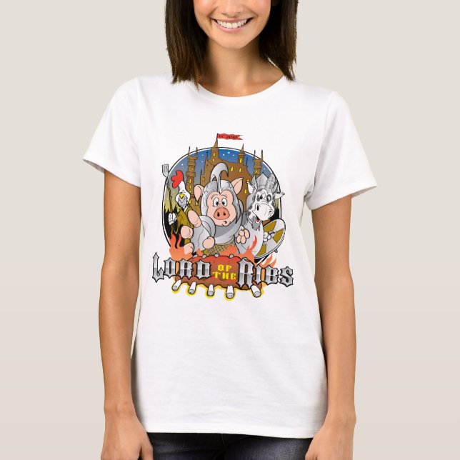 LORD AV STÖD BBQ TEE SHIRT (Framsida)
