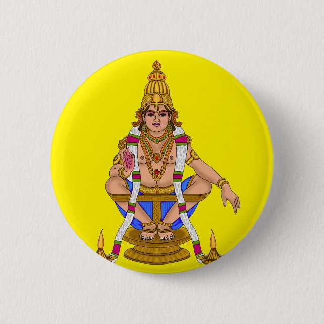 Lord Ayyappan-knapp Knapp (Framsida)