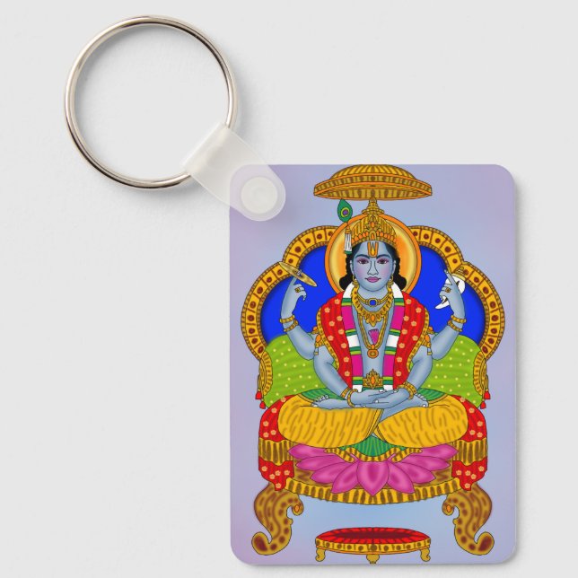Lord Badrinath Keychain Nyckelring (Framsida)