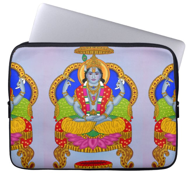Lord Badrinath Laptop Cover Laptop Fodral (Framsidan)