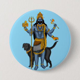 Lord Bhairava-knapp Knapp