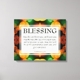 LORD BLESS DIG | Tal 6:24-26 Christian Canvastryck