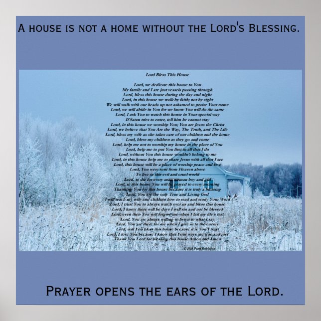 Lord Bless this house 24X24 poster (Framsidan)