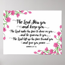 Lord Bless you and Behålla You Art Print