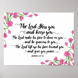 Lord Bless you and Behålla You Art Print Poster