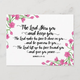 Lord Bless You and Behålla You Postcard Vykort