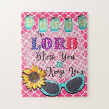 Lord Bless You and Behålla You Religiösa Art
